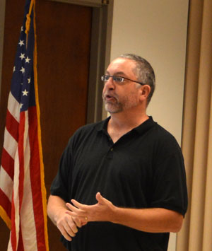 Dennis Deery speaking at the Wisconsin Rural Partners Small Town Forum